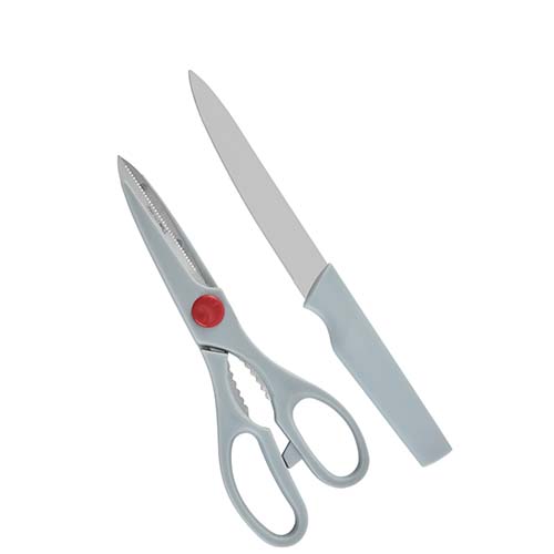 Utility KNife and Kitchen Shears Set